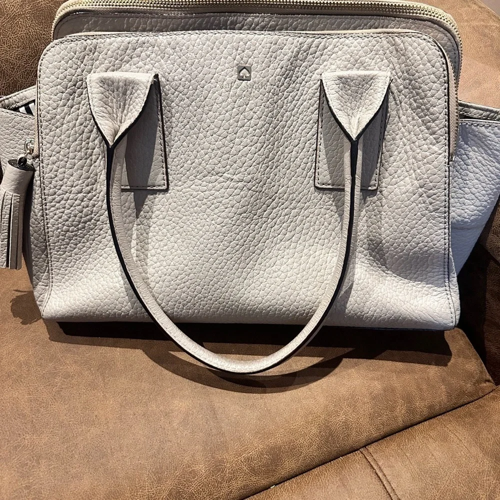 Kate Spade Southport Avenue “Lydia” Leather Satchel - 💯 Cow Leather - Picture 9 of 10